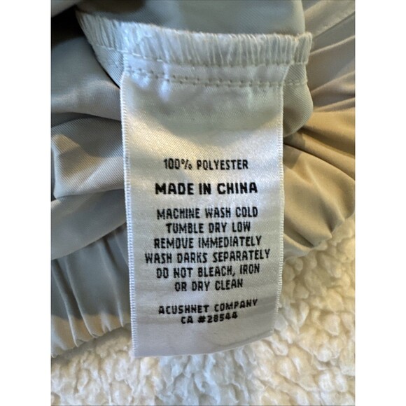 NWT Footjoy Vest Mens XL 1/4 button Pullover Dupont Tef Supersoft Windshirt - Picture 7 of 12